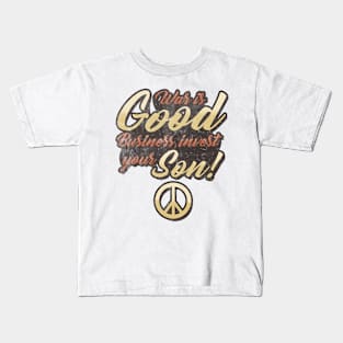 Retro Vintage WWII Design Kids T-Shirt